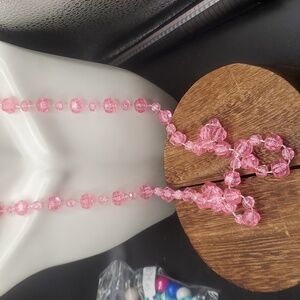 N3422 candy‎ crush rock candy necklace